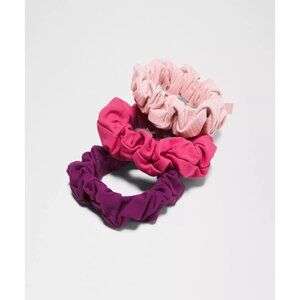 Uplifting Scrunchies (3 Pack) - Chilled Grape/Raspberry Coulis/Pink Haze